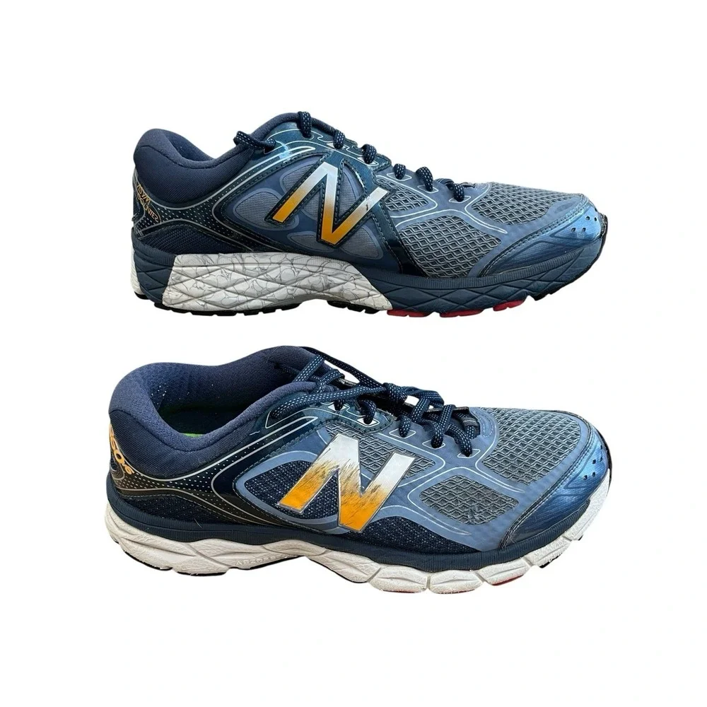 New Balance 860v6 Running Shoes Sneakers Mens Size 10 Blue Workout Training Gym - Picture 4 of 13
